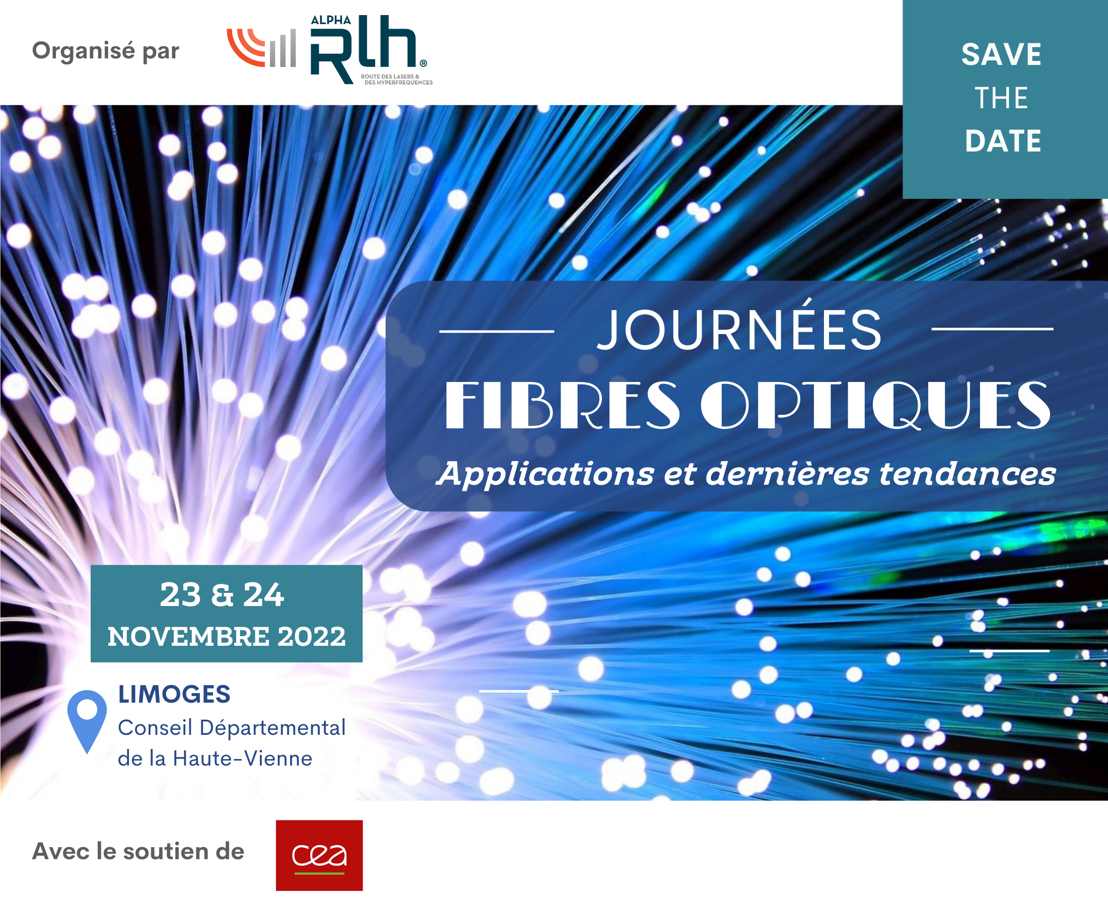 Évènement Journées Fibres Optiques - applications et dernières tendances