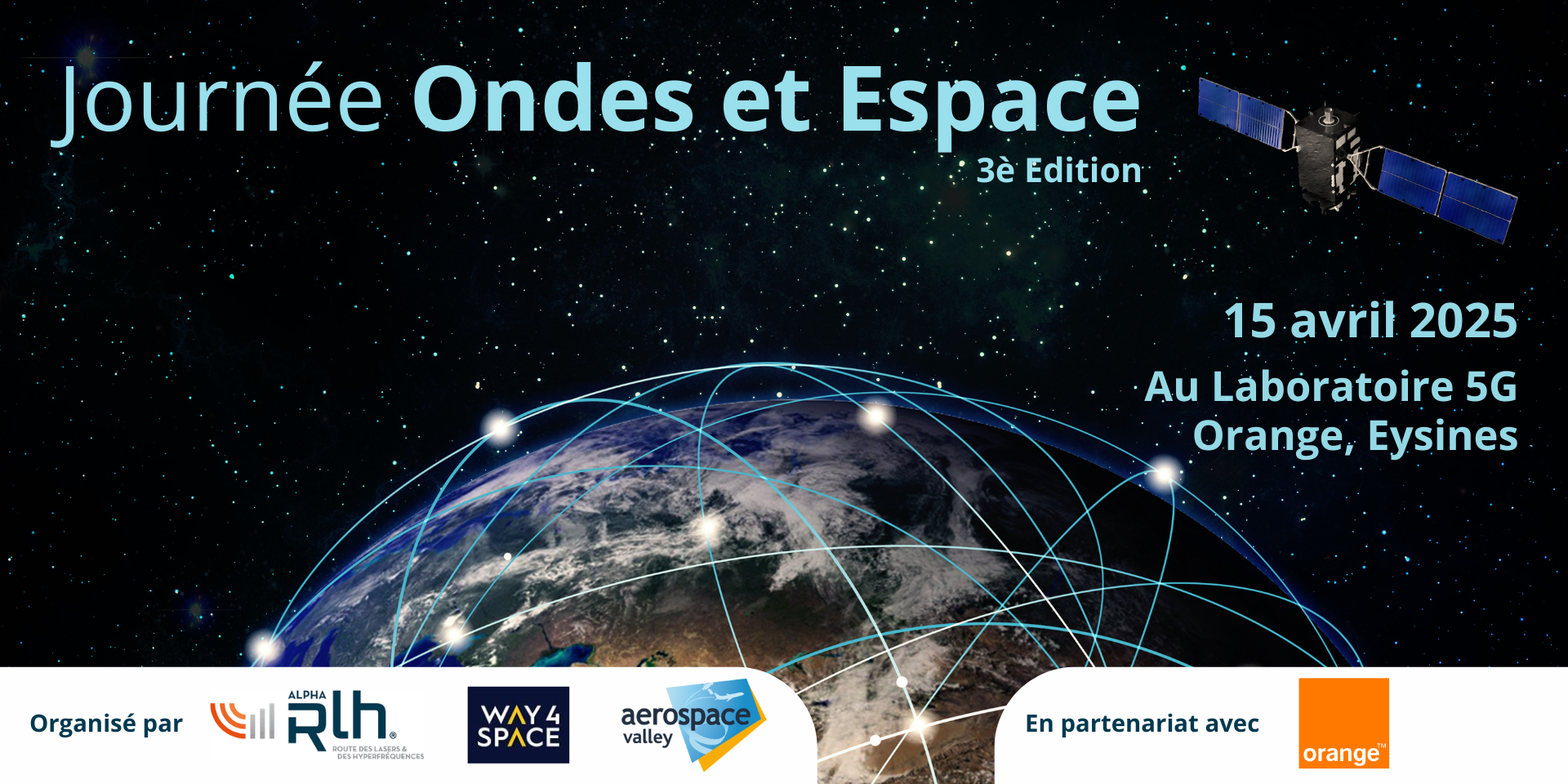 Header evenement ALPHA-RLH Journée Ondes et Espace 2025