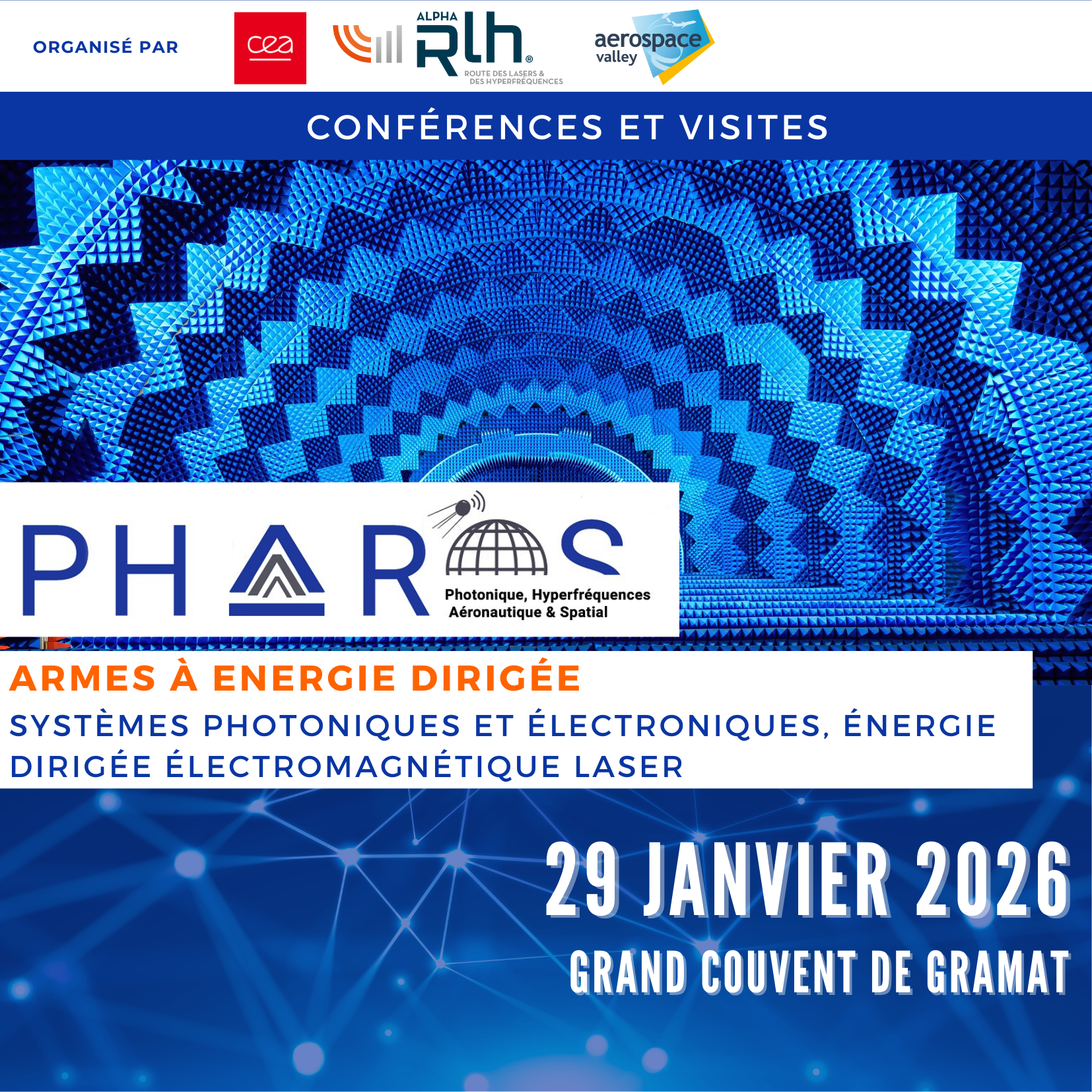 Évènement PHAROS : Armes à Energie Dirigée