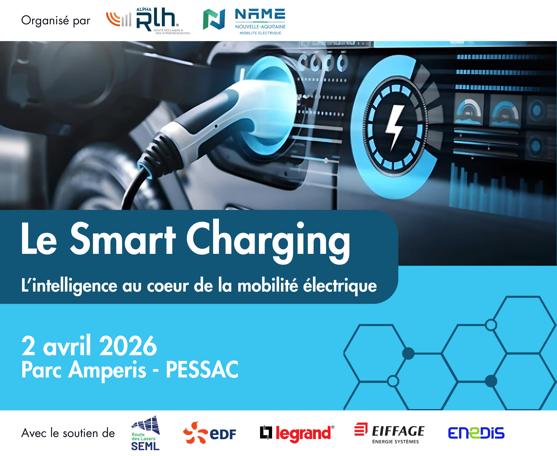 Évènement LE SMART CHARGING : L’intelligence au cœur de la mobilité électrique