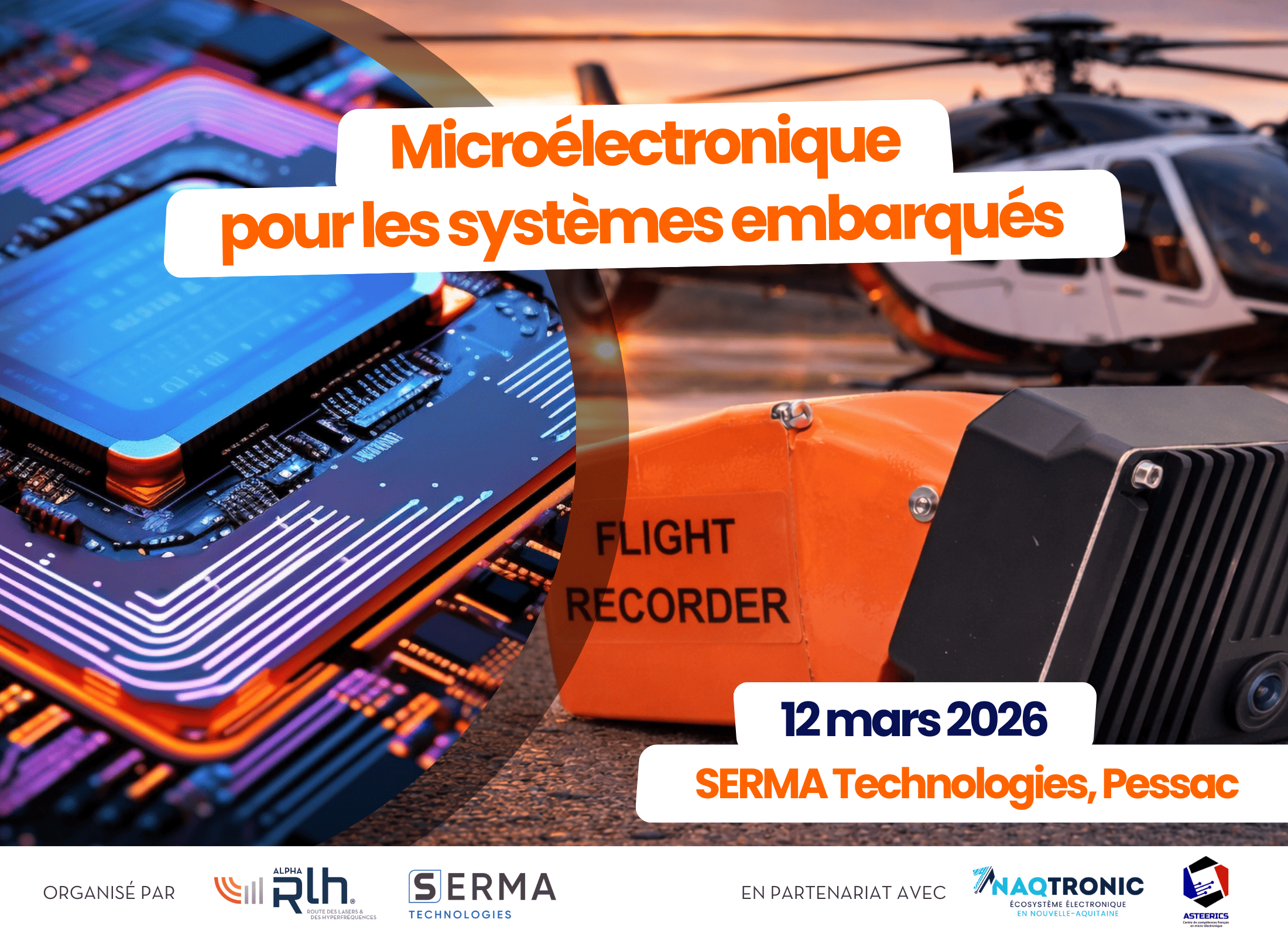 Évènement Microélectronique pour les systèmes embarqués 