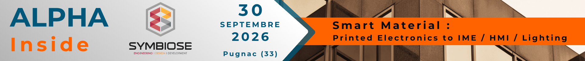 Header evenement ALPHA-RLH ALPHA Inside Symbiose - SMART MATERIAL 