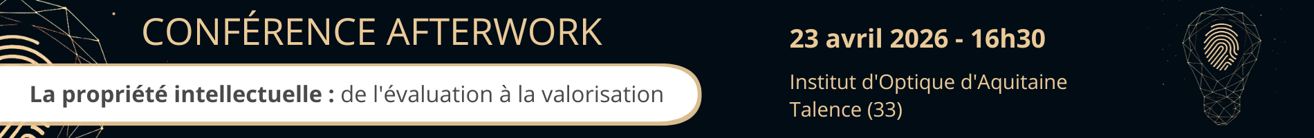Header evenement ALPHA-RLH After Work : la propriété intellectuelle 