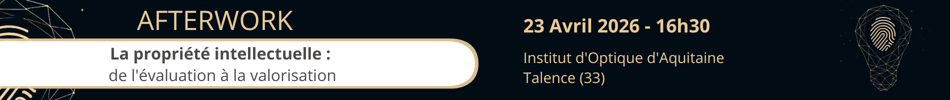 Header evenement ALPHA-RLH After Work : la propriété intellectuelle 