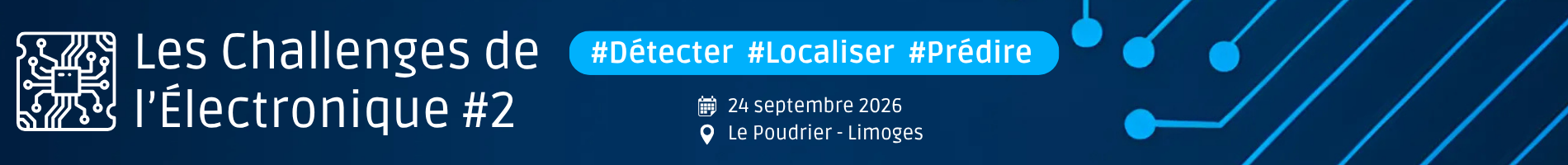 Header evenement ALPHA-RLH Les Challenges de l'Électronique #2 : détecter, localiser, prédire