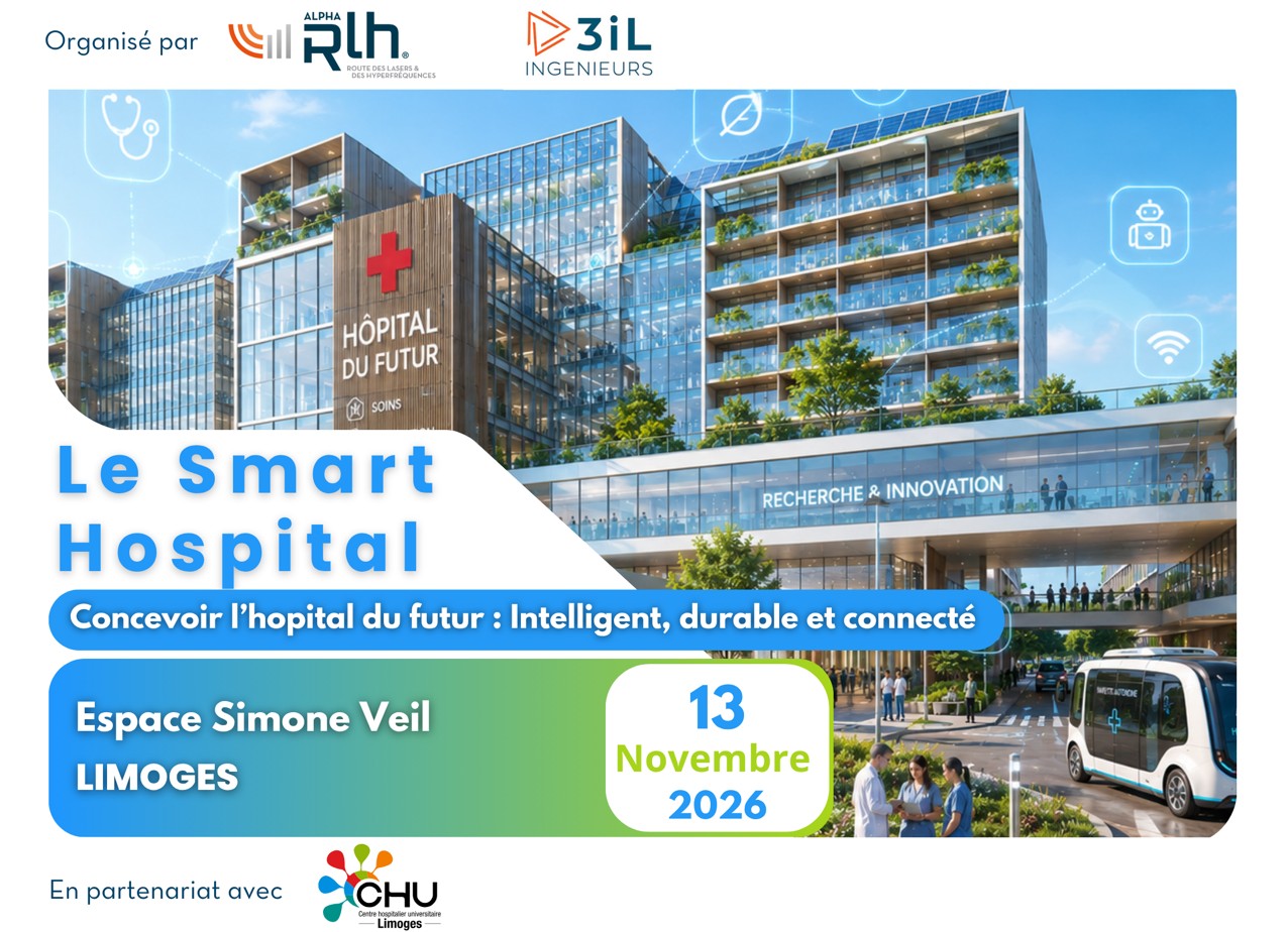 Évènement Le Smart Hospital - Concevoir l'hôpital du futur : intelligent, durable et connecté